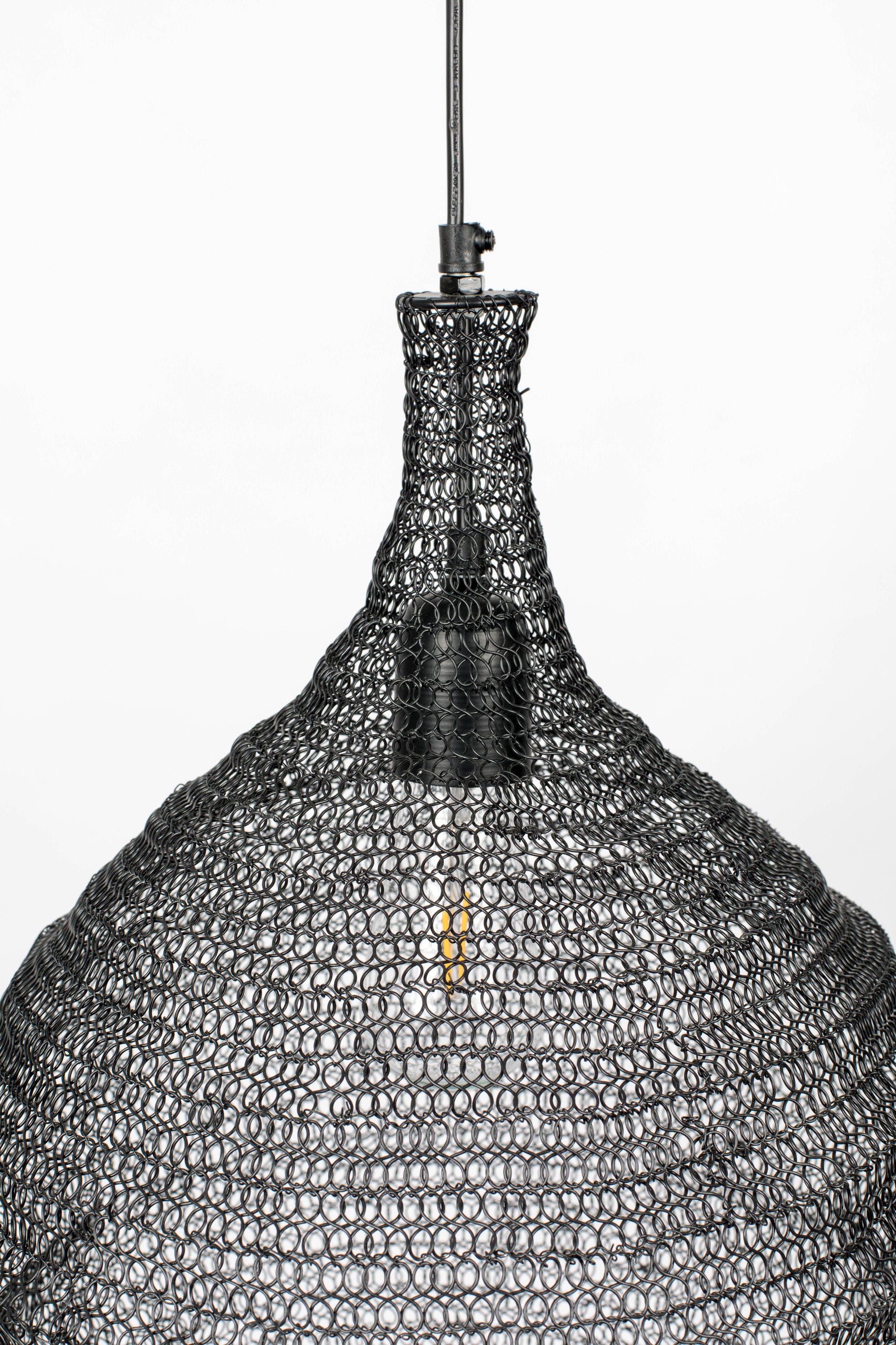 Lena Black Pendant Lamp Medium